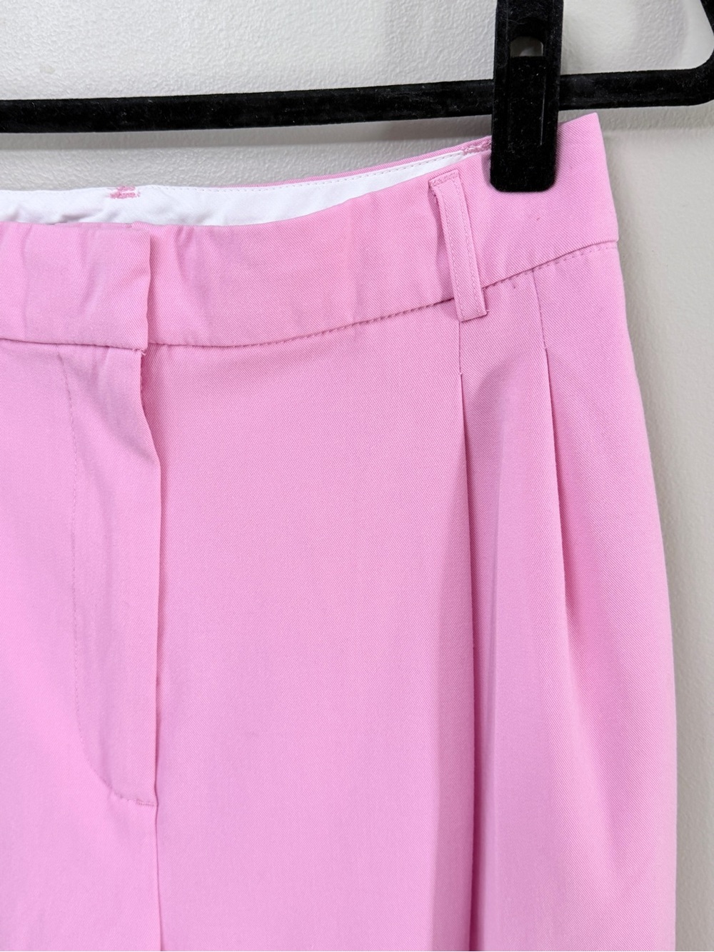 Dynamite Pink Wide Leg Pleated Dress Pants Trousers 6 - Picture 3 of 9